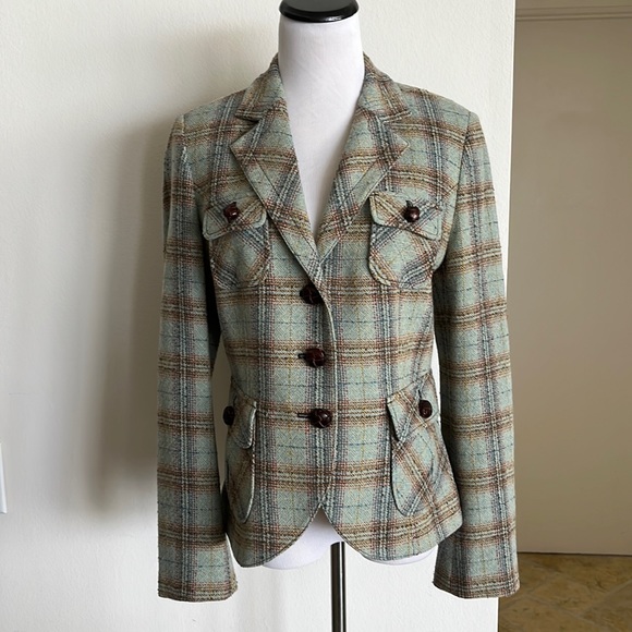 Woman’s jacket blazer Caramelo sport size 42 multicolor